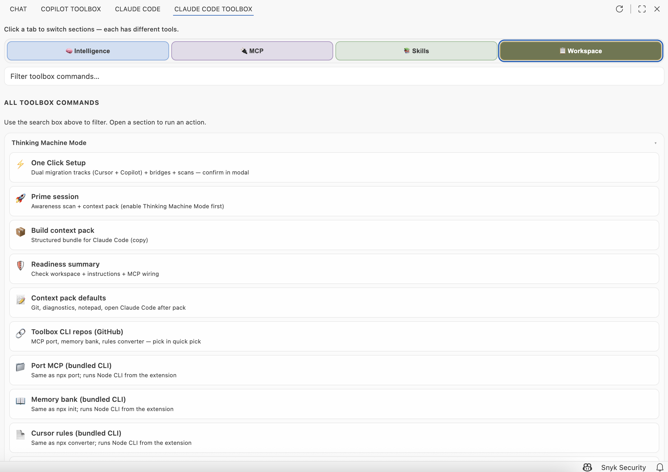 Context hygiene and quick actions. Click to view fullscreen.